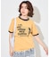 SPORTS PRINT RINGER T-SHIRT