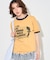 SPORTS PRINT RINGER T-SHIRT