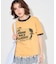 SPORTS PRINT RINGER T-SHIRT