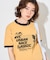 SPORTS PRINT RINGER T-SHIRT