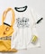SPORTS PRINT RINGER T-SHIRT