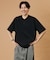 SUPER ICE / スーパーアイス ヘンリーネック スピンドルTシャツ 接触冷感 / 吸水速乾 / UVカット