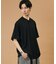 SUPER ICE / スーパーアイス ヘンリーネック スピンドルTシャツ 接触冷感 / 吸水速乾 / UVカット