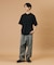 SUPER ICE / スーパーアイス ヘンリーネック スピンドルTシャツ 接触冷感 / 吸水速乾 / UVカット