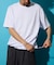 SUPER ICE / スーパーアイス クルーネック スピンドルTシャツ 接触冷感 / 吸水速乾 / UVカット