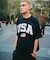 Made in U.S.A ヘビーウェイト オーバーサイズ クルーネック プリントTシャツ type 5
