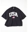 Made in U.S.A ヘビーウェイト オーバーサイズ クルーネック プリントTシャツ type 5