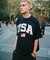 Made in U.S.A ヘビーウェイト オーバーサイズ クルーネック プリントTシャツ type 5