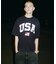 Made in U.S.A ヘビーウェイト オーバーサイズ クルーネック プリントTシャツ type 5
