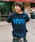 Made in U.S.A ヘビーウェイト オーバーサイズ クルーネック プリントTシャツ type 3
