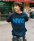 Made in U.S.A ヘビーウェイト オーバーサイズ クルーネック プリントTシャツ type 3