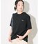 アウトライン クロック クルーネック Tシャツ