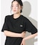 アウトライン クロック クルーネック Tシャツ