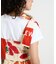 インド FEEDBAGプリント 肩リボン キャミドレス