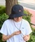 NYLON TUSSER SUNSHADE HAT