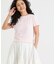 アイレット ミニ裏毛 ショートスリーブ Tシャツ
