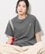 別注 ワンポイント刺繍 ラウンドヘムTシャツ