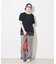 裾 レースドッキング Tシャツ