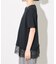 裾 レースドッキング Tシャツ