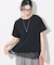 裾 レースドッキング Tシャツ