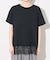 裾 レースドッキング Tシャツ