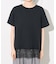裾 レースドッキング Tシャツ