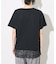 裾 レースドッキング Tシャツ