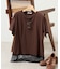 裾 レースドッキング Tシャツ