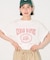 フラワープリントTシャツ