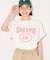 フラワープリントTシャツ