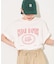 フラワープリントTシャツ