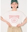 フラワープリントTシャツ
