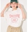 フラワープリントTシャツ