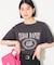 フラワープリントTシャツ