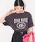 フラワープリントTシャツ