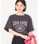 フラワープリントTシャツ