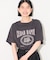 フラワープリントTシャツ