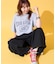 フラワープリントTシャツ