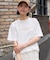 箔プリント ロゴTシャツ