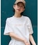 箔プリント ロゴTシャツ