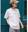 箔プリント ロゴTシャツ