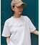 箔プリント ロゴTシャツ