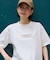 箔プリント ロゴTシャツ