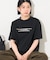 箔プリント ロゴTシャツ