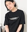 箔プリント ロゴTシャツ