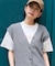 箔プリント ロゴTシャツ