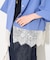 レースレイヤード シャツ
