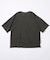 ピグメント加工 ピンボーダー リラックスフィットTシャツ