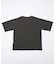 ピグメント加工 ピンボーダー リラックスフィットTシャツ
