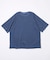ピグメント加工 ピンボーダー リラックスフィットTシャツ